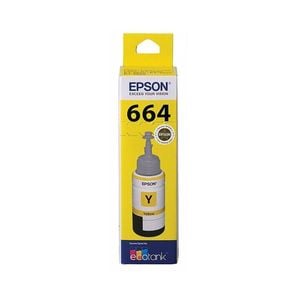 Epson Epson T664 Yellow EcoTank 664 Toner Ink Bottle C13T664492 Genuine Original