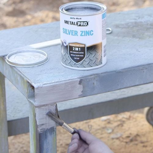 Silver zinc spray paint bunnings deals
