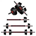 BLACK LORD 20kg 3in1 Dumbbell Set