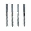 Everhang M12 x 120mm Zinc Plated Hanger Bolt - 4 Pack