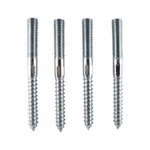 Everhang M12 x 120mm Zinc Plated Hanger Bolt - 4 Pack