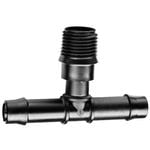 Pope Barbed Male Threaded Tee 13mm x 15mm