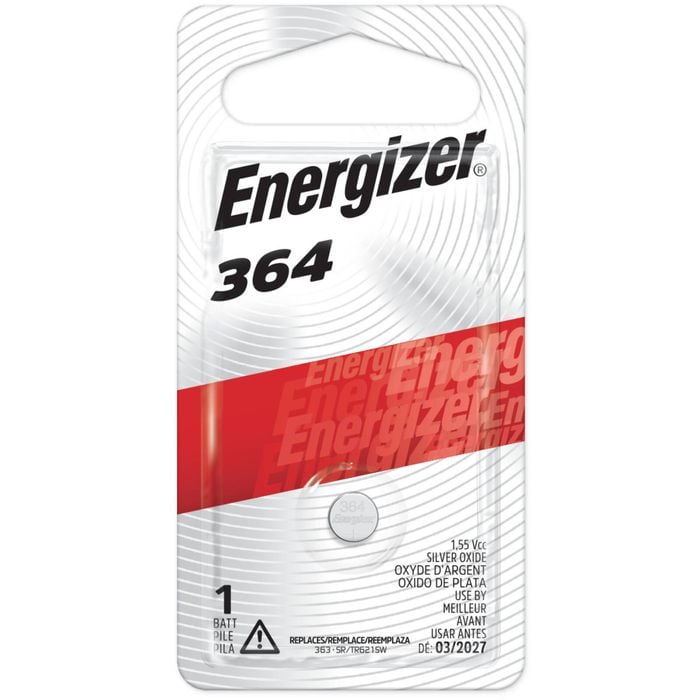 Energizer 364/363 Silver Oxide Button Battery - 1 Pack