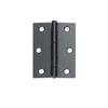 Delf 85mm Black Fixed Pin Butt Hinge - 12 Pack