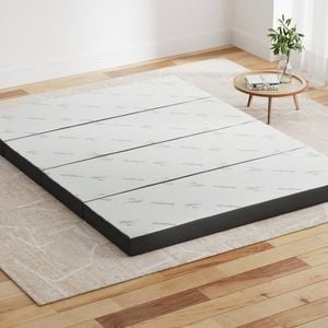 Giselle Bedding Foldable Mattress Folding Foam Queen Bamboo