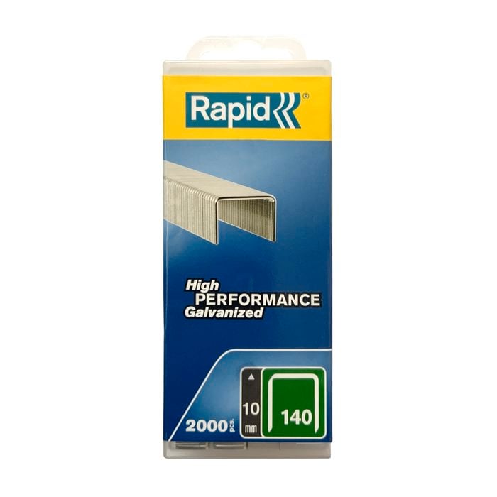 Rapid 10mm 140 Series Staples - 2000 Pack