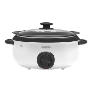 Morphy Richards 6.5L Sear Stew Slow Cooker Variable Heating Vivid White