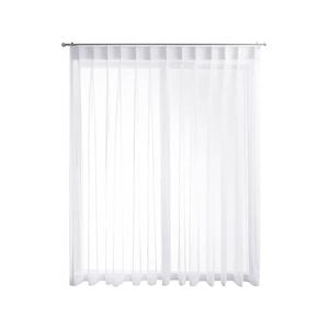 Riva 2801-3200 x 1000-1500mm Custom Made Huntley Triple Pinch Pleat Sheer Curtain & Track