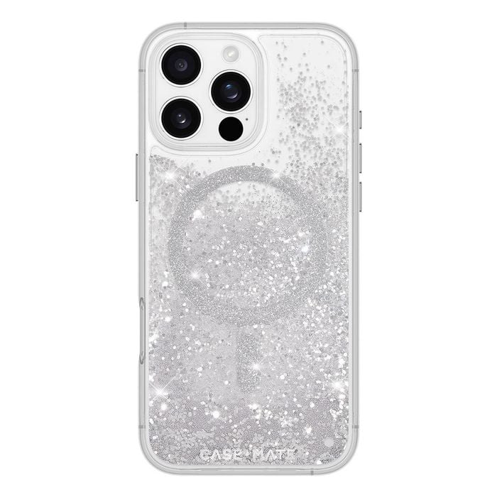 Case-Mate Waterfall MagSafe CaseFor iPhone 16 Pro Max - Silver
