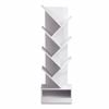 Artiss Display Shelf 7 Shelf Tree Bookshelf Bookcase Storage White