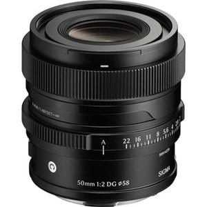 Sigma 50mm f/2 DG Contemporary Lens - Sony E-mount Black