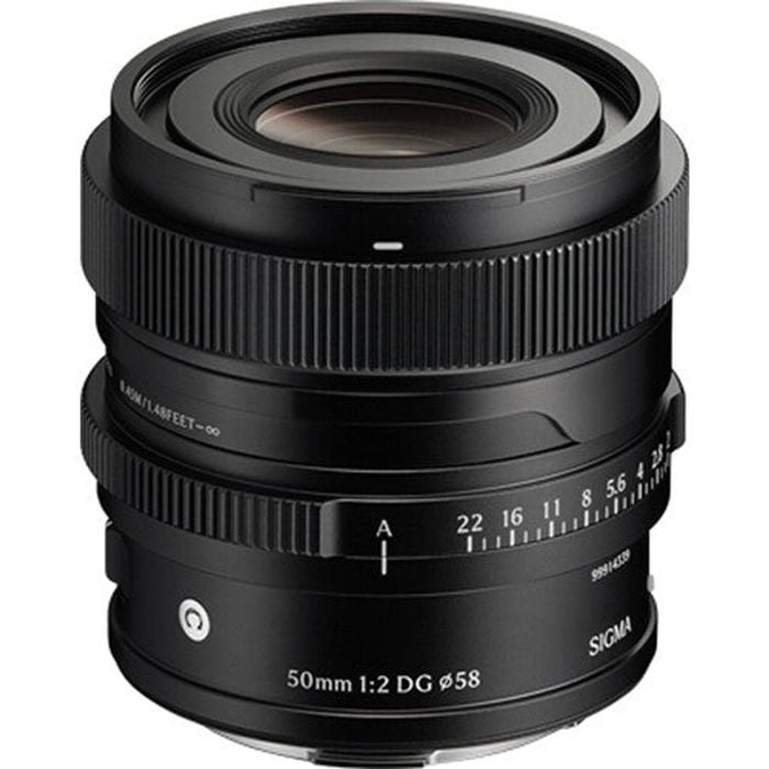 Sigma 50mm f/2 DG Contemporary Lens - Sony E-mount Black