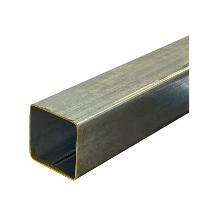 Australian Handyman Supplies 89 x 89mm x 3.0m Galvanised Steel Fence Post - galvanised 3.0m