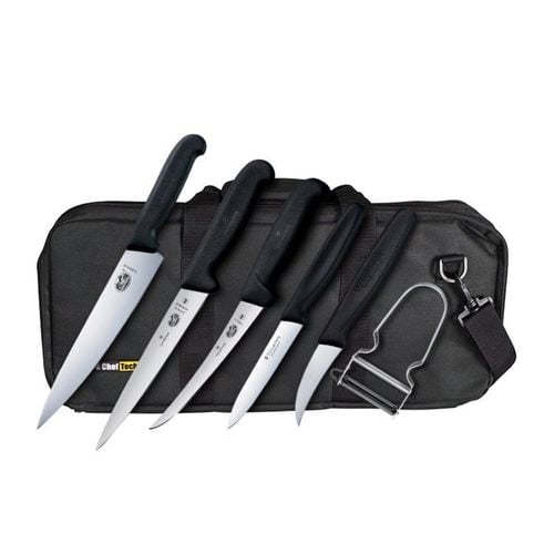 Victorinox 7pc Apprentice Hospitality Kit Black Bunnings Australia