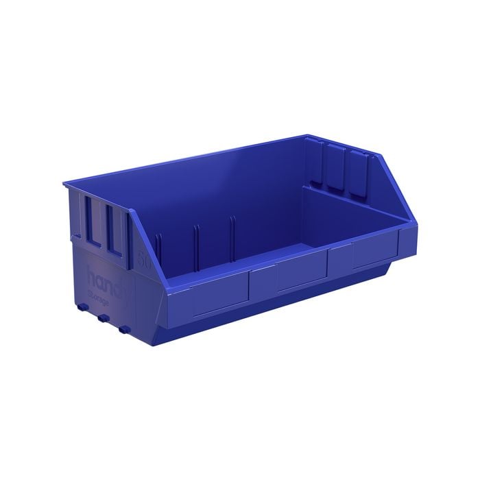 Handy Storage Size 50 Blue Plastic Storage Tote