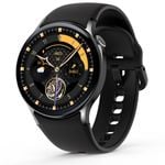 Bluetooth Smart Watch V5.3  Call Heart Rate Blood Pressure 1.43" Touch Screen - Black