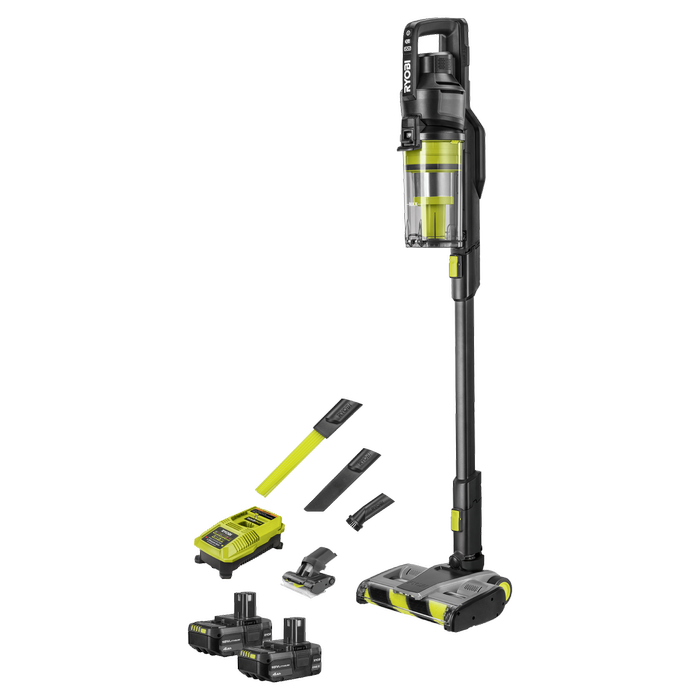 Ryobi 18V ONE+ HP™ Brushless Pet Stick Vacuum x 4Ah Kit