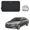 Front Windscreen Sun Shade for Skoda Superb 2015 - Current (B8, typ 3V) - Standard 150 x 85 cm - Black