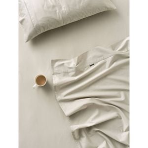 Linen House Augusta Taupe Sheet Set - Queen