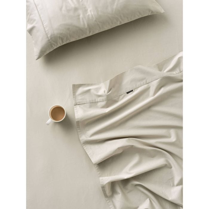 Linen House Augusta Taupe Sheet Set - Queen