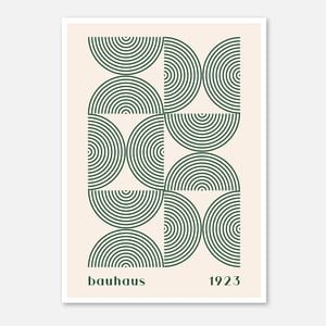 Galrie Bauhaus 1923 Art Print - Stunning Geometric Artwork for Modern Decor, Poster Only, A1 60 x 84cm (23 x 33inch)