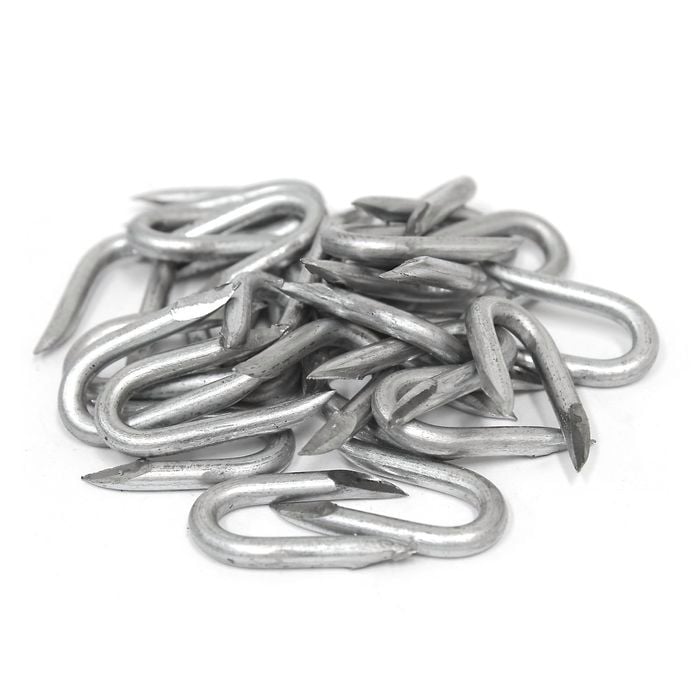 Whites 25 x 3.15mm 500g Fencing Accessory Rural Plain Staples