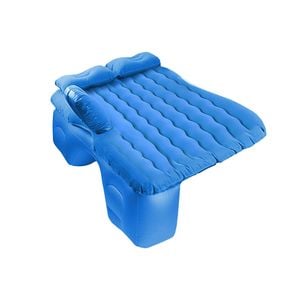 SOGA Blue Ripple Inflatable Car Mattress
