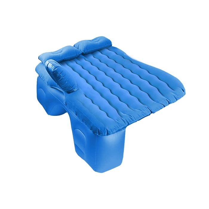 SOGA Blue Ripple Inflatable Car Mattress