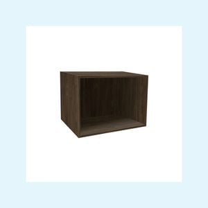 Kaboodle 460x400-499mm Walnut Customisable Microwave Open Shelf