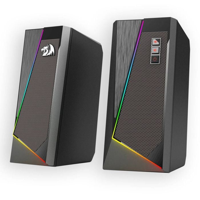 Redragon Gs520 Anvil Vertical Rgb Touch Control Desktop Speaker