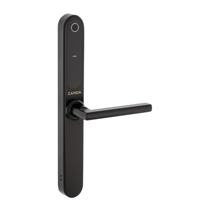 Zanda 60mm Black Matt Backset Stealth Longplate Tubular Latch