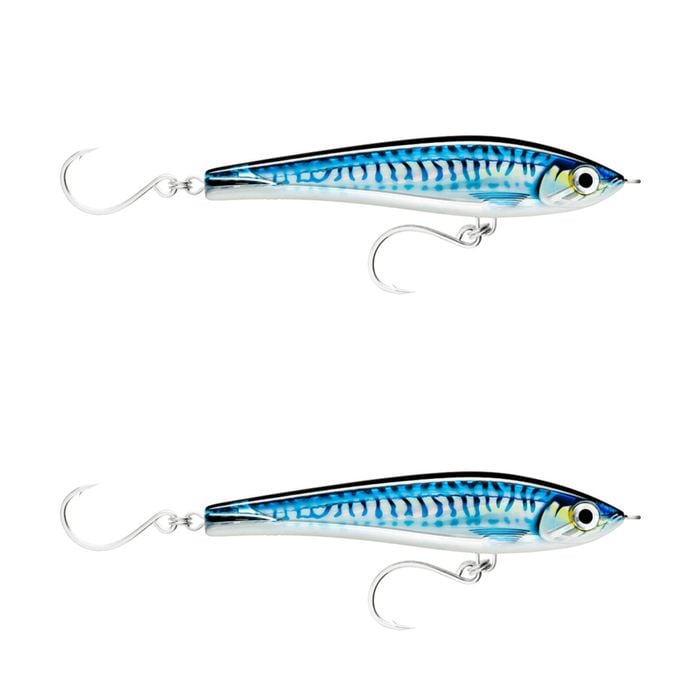 2x Rapala 17cm X Rap Magnum Stick Slow Sink Bait Fishing Lures - HD SBM