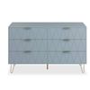 Big Lot 132cm Ally 6 Drawer Dresser - Blue Slate