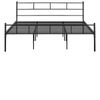 Foret Bed Frame Metal Queen Size Mattress Base Steel Bedroom Base Platform