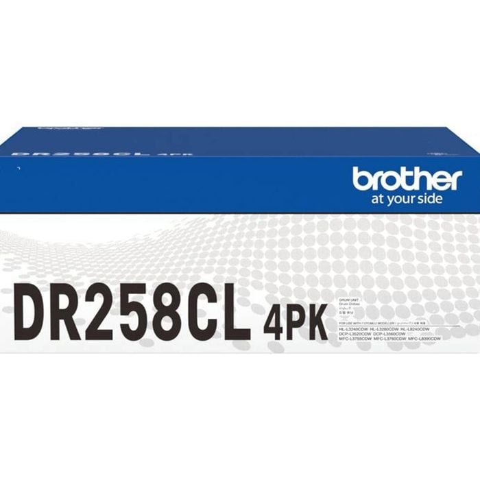Brother DR-258CL DRUM UNIT TO SUIT MFC-L8390CDW/MFC-L3760CDW/MFC-L3755CDW/DCP-L3560CDW/DCP-L3520CDW