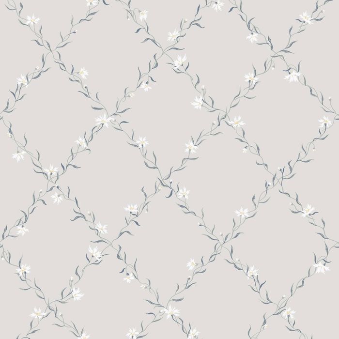 Wallpaper Trader Ewa Wallpaper Roll 10.05m X 53cm, Gray