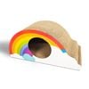 Zodiac Rainbow Pet Cat 57x29cm Scratcher Play Furniture