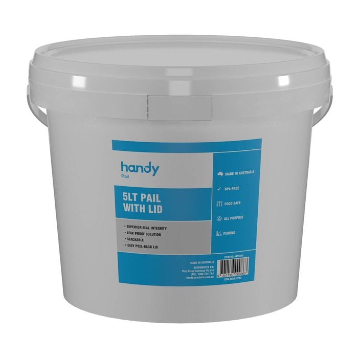 Handy 5L Pail Bucket with Lid