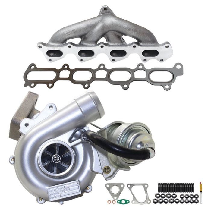 Upgrade Billet Turbo Charger With Genuine Exhaust Manifold, Gasket & Stud Kit For Mitsubishi Triton Mn 4d56 2.5l 2wd Vt10