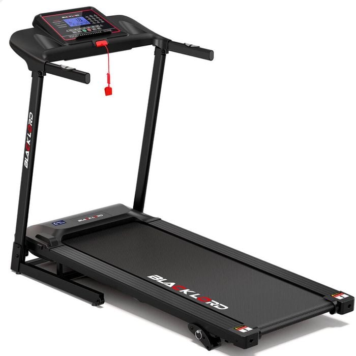 BLACK LORD Treadmill 45cm Belt Electric Running Machine Incline Equipment
