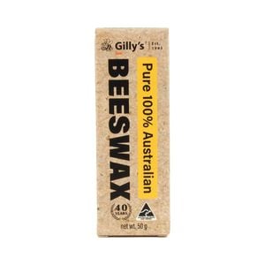 Gillys 50g Pure Australian Beeswax