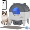 Advwin Automatic Cat Litter Box Self Cleaning 90l