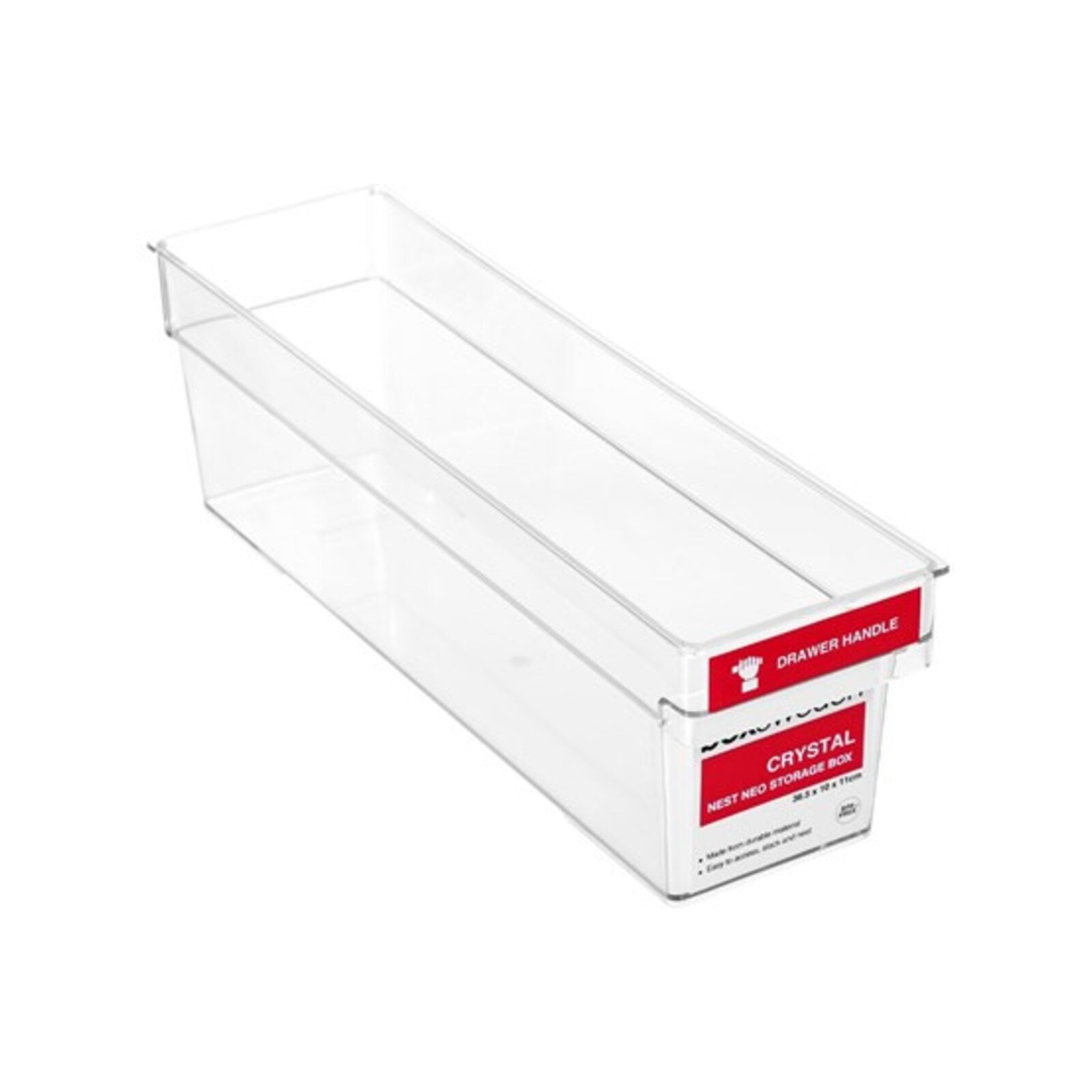 Boxsweden 36.5 x 10 x 11cm Crystal Storage Container product image