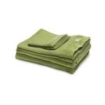 6pc Onkaparinga Mossman Cotton Bath/face/hand Towel Set - Tarragon