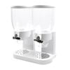 Toque Double Cereal Dispenser White