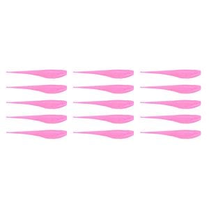 3x 5PK 5In Rapala Crush City The Jerk Soft Plastic Minnow Lures - Bubblegum UV
