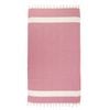 Red and White Stripe Turkish Beach Towel - 100cm x 160cm