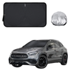 Front Windscreen Sun Shade for Mercedes-Benz GLA SUV 2020 - Current (H247) - Standard 150 x 85 cm - Black
