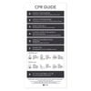 Pool Signs Australia Pool Safety CPR Sign - Charcoal Black