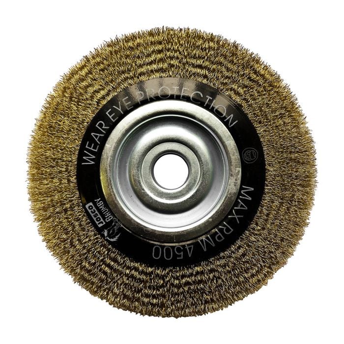 Josco 200 x 19mm Wire Wheel Brush